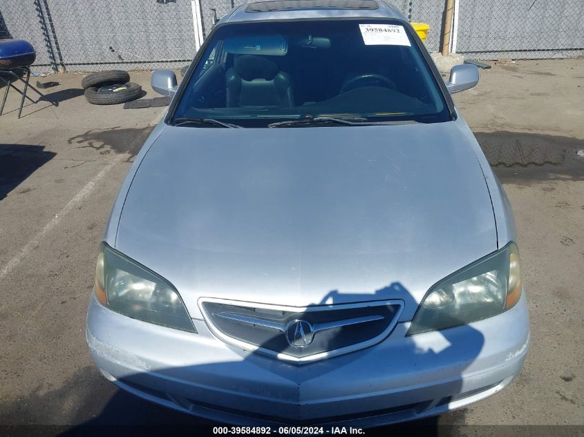 2003 Acura Cl 3.2 Type S Manual VIN: 19UYA416X3A002607 Lot: 39584892
