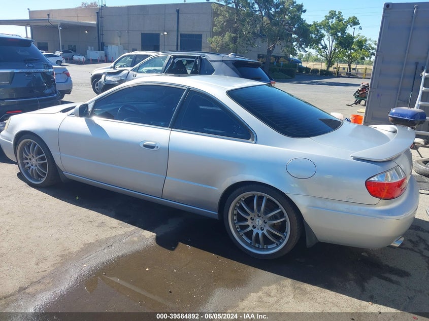 2003 Acura Cl 3.2 Type S Manual VIN: 19UYA416X3A002607 Lot: 39584892