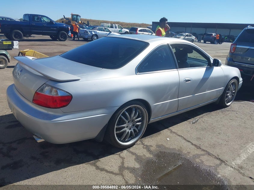 2003 Acura Cl 3.2 Type S Manual VIN: 19UYA416X3A002607 Lot: 39584892