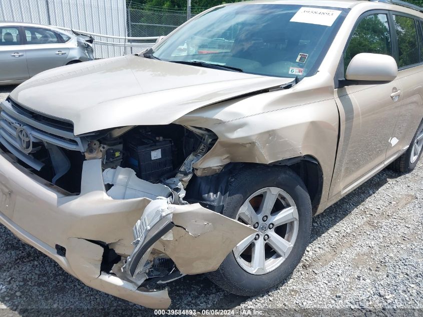 2010 Toyota Highlander Base V6 VIN: 5TDBK3EH5AS032959 Lot: 39584893
