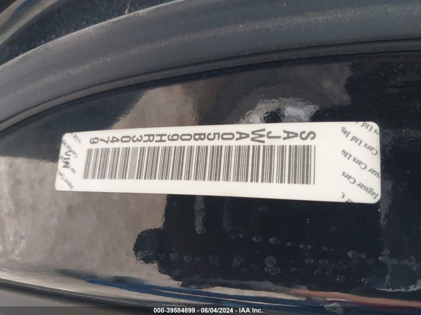 2009 Jaguar Xf Luxury VIN: SAJWA05B09HR30479 Lot: 39584899