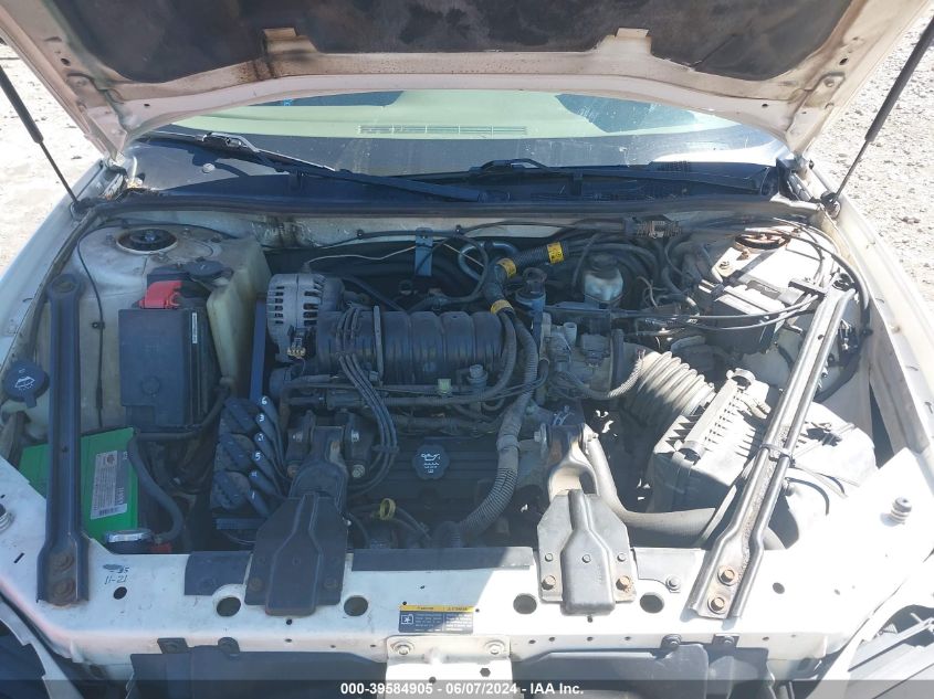 2003 Pontiac Grand Prix Gt VIN: 1G2WP52K53F101378 Lot: 39584905