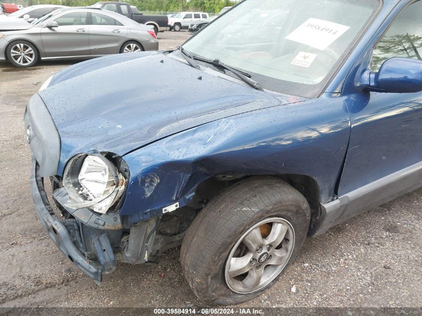 2006 Hyundai Santa Fe Gls/Limited VIN: KM8SC13E06U092690 Lot: 39584914