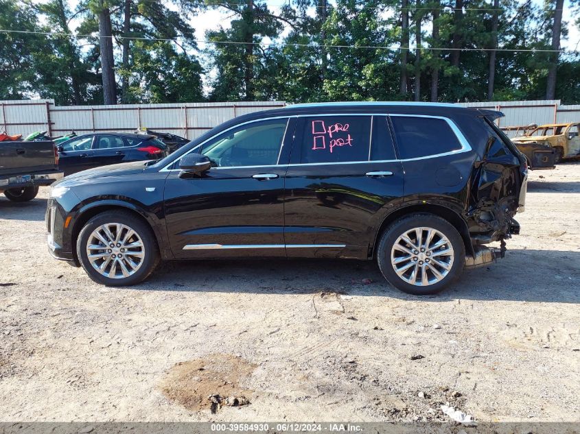 2022 Cadillac Xt6 Fwd Premium Luxury VIN: 1GYKPCRS3NZ126862 Lot: 39584930