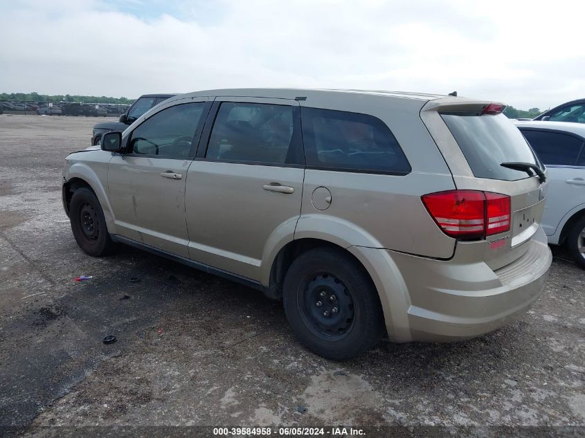 2009 Dodge Journey Se VIN: 3D4GG47B99T197553 Lot: 39584958