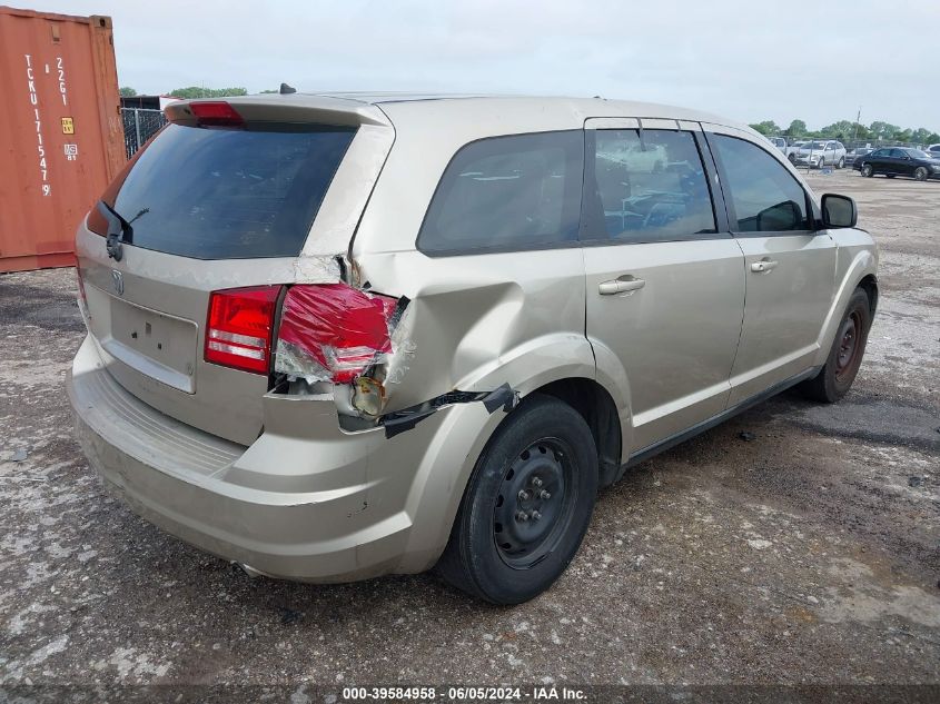 2009 Dodge Journey Se VIN: 3D4GG47B99T197553 Lot: 39584958