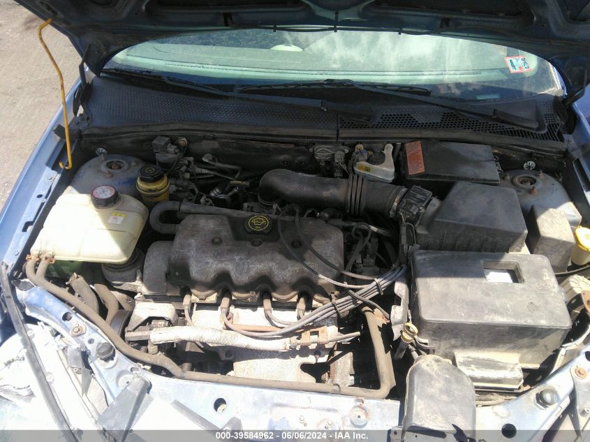 2002 Ford Focus Se VIN: 1FAFP34P72W135271 Lot: 39584962