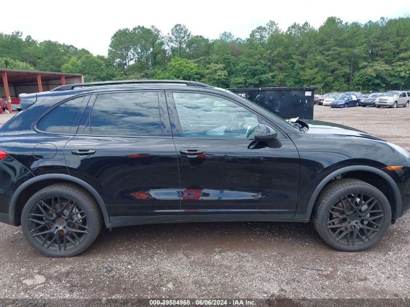2013 Porsche Cayenne S VIN: WP1AB2A27DLA81866 Lot: 39584968