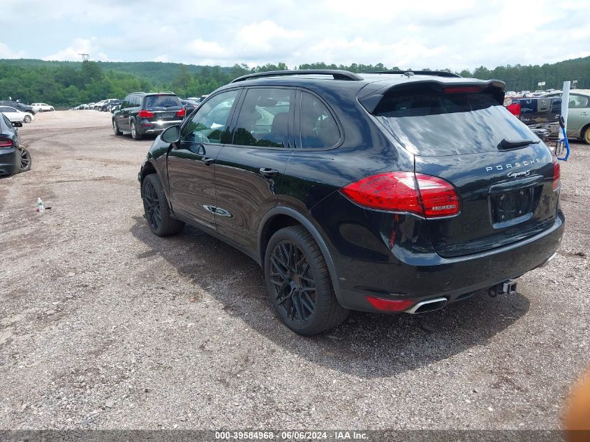 2013 Porsche Cayenne S VIN: WP1AB2A27DLA81866 Lot: 39584968