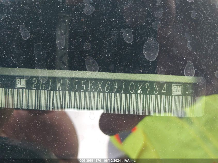 2006 Chevrolet Impala Lt VIN: 2G1WT55KX69108934 Lot: 39584970