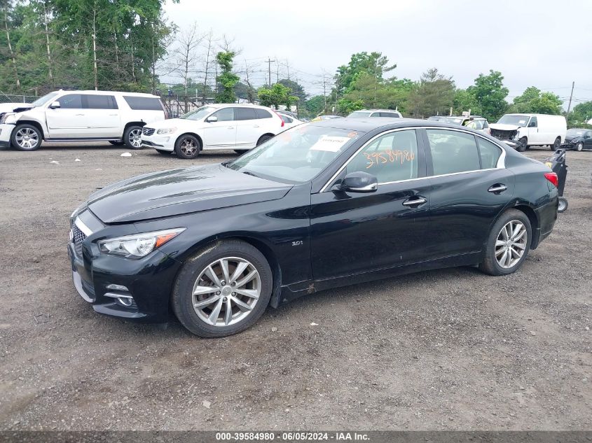 2017 Infiniti Q50 3.0T Premium VIN: JN1EV7AR7HM830253 Lot: 39584980