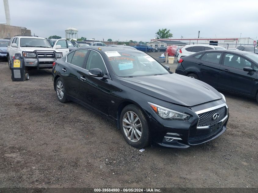 2017 Infiniti Q50 3.0T Premium VIN: JN1EV7AR7HM830253 Lot: 39584980