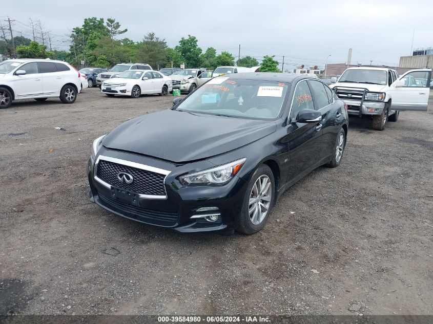 2017 Infiniti Q50 3.0T Premium VIN: JN1EV7AR7HM830253 Lot: 39584980