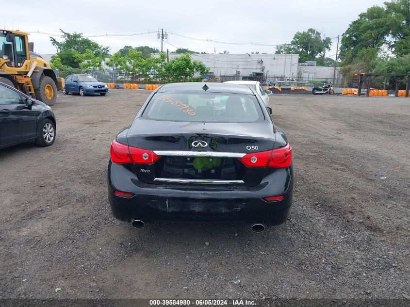 2017 Infiniti Q50 3.0T Premium VIN: JN1EV7AR7HM830253 Lot: 39584980