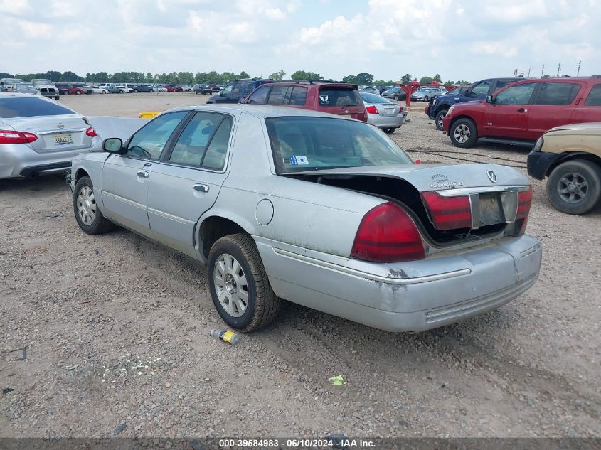 2003 Mercury Grand Marquis Ls VIN: 2MEFM75W63X621798 Lot: 39584983