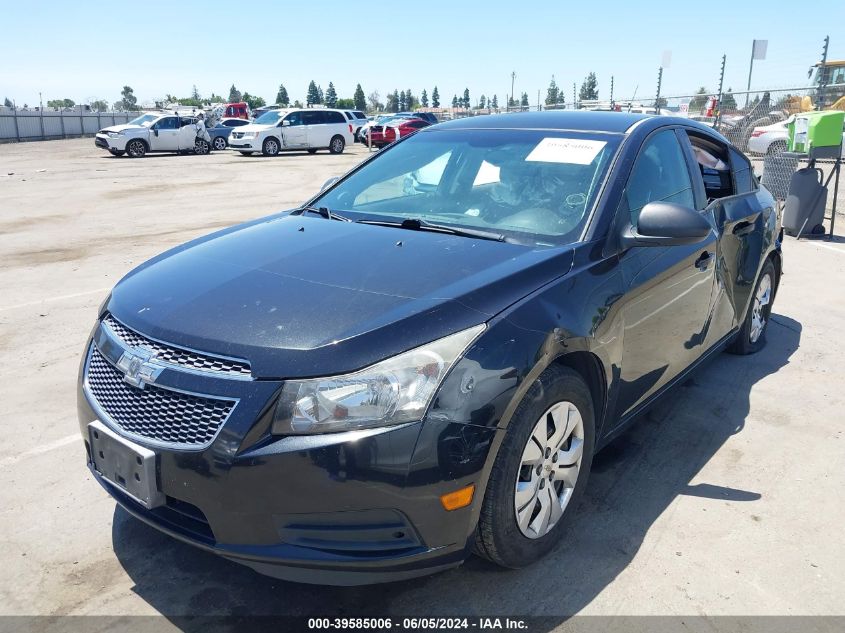 2014 Chevrolet Cruze Ls Manual VIN: 1G1PB5SH0E7310262 Lot: 39585006