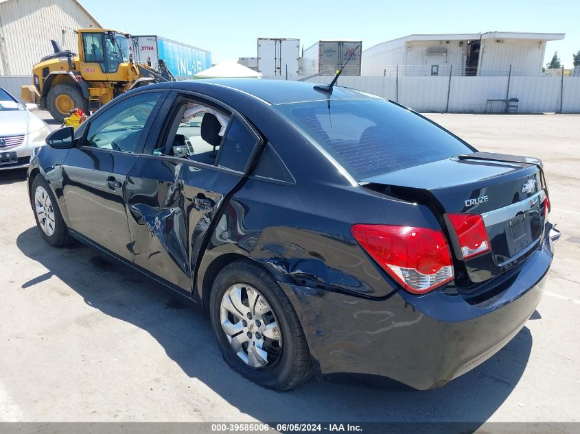 2014 Chevrolet Cruze Ls Manual VIN: 1G1PB5SH0E7310262 Lot: 39585006