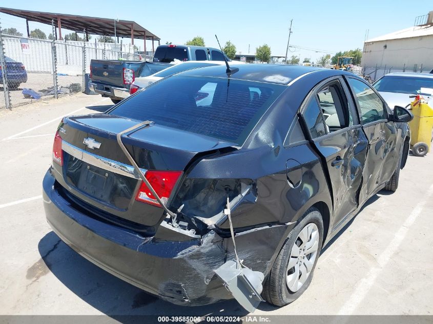 2014 Chevrolet Cruze Ls Manual VIN: 1G1PB5SH0E7310262 Lot: 39585006