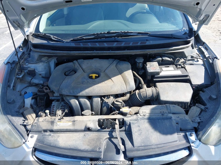 2013 Hyundai Elantra Gls VIN: 5NPDH4AE3DH159325 Lot: 39585009