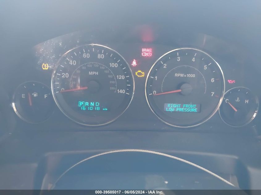 2006 Jeep Commander Limited VIN: 1J8HG58246C124726 Lot: 39585017