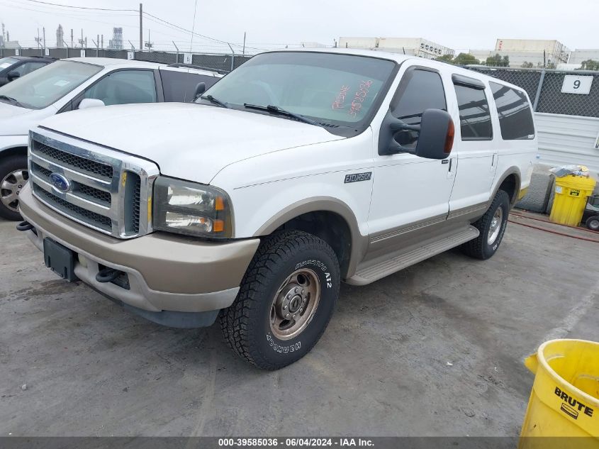 2004 Ford Excursion Eddie Bauer VIN: 1FMNU45S54EC11680 Lot: 39585036