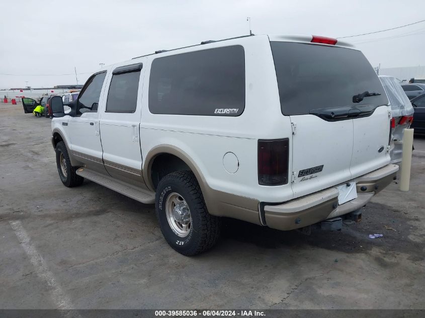 2004 Ford Excursion Eddie Bauer VIN: 1FMNU45S54EC11680 Lot: 39585036