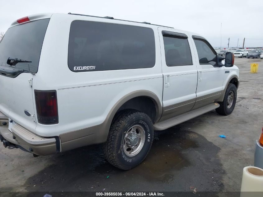 2004 Ford Excursion Eddie Bauer VIN: 1FMNU45S54EC11680 Lot: 39585036