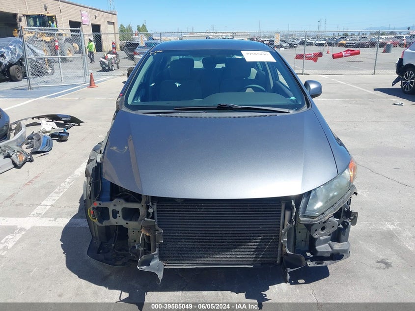 2012 Honda Civic Lx VIN: 19XFB2F56CE319420 Lot: 39585049