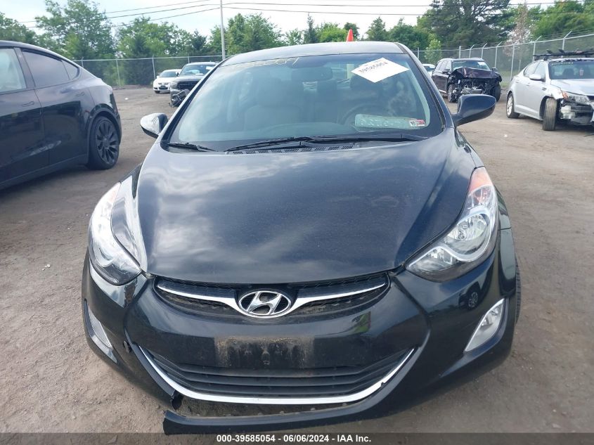 2012 Hyundai Elantra Gls (Ulsan Plant) VIN: KMHDH4AE7CU294372 Lot: 39585054