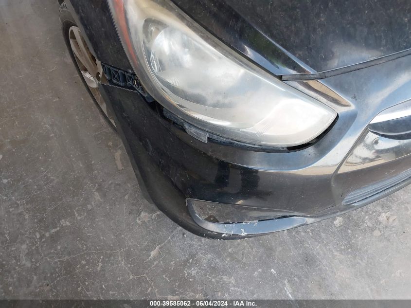 2012 Hyundai Accent Se VIN: KMHCU5AE2C4045880 Lot: 39585062
