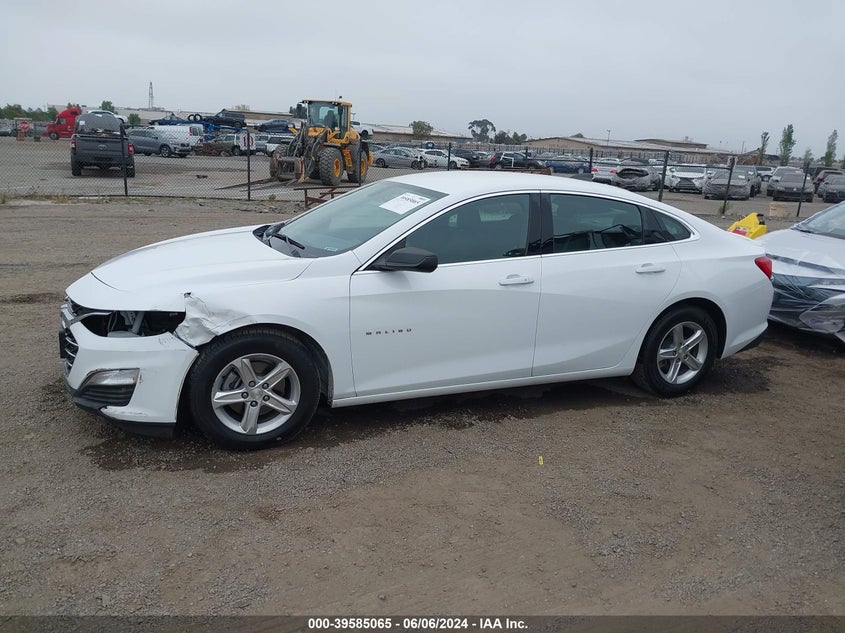2020 Chevrolet Malibu Fwd Ls VIN: 1G1ZB5ST2LF012151 Lot: 39585065