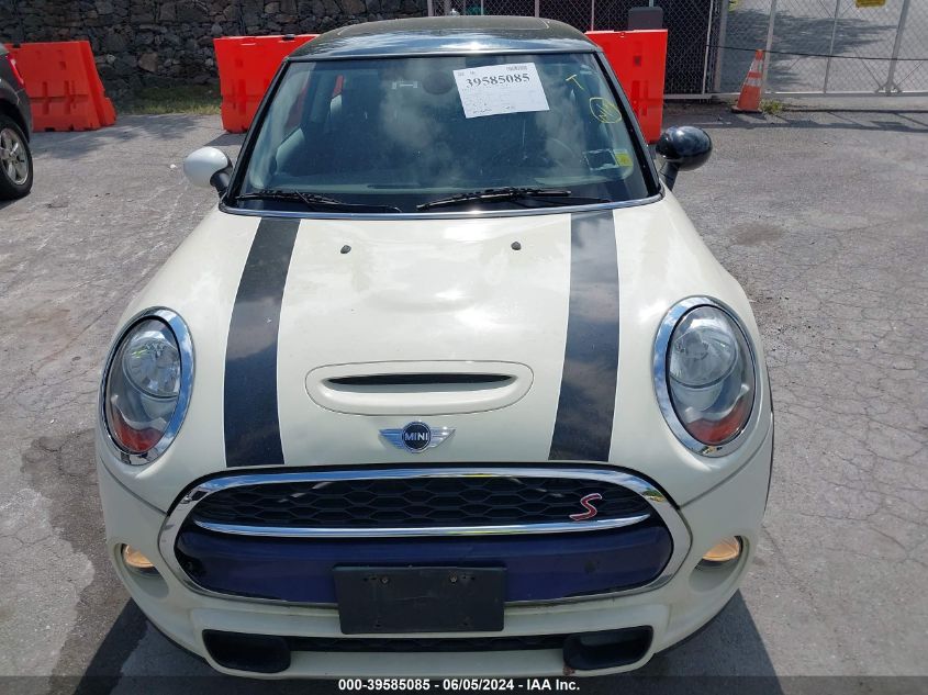 2015 Mini Hardtop Cooper S VIN: WMWXP7C5XF2A38021 Lot: 39585085