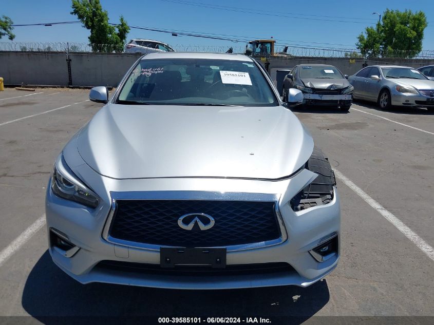 2018 Infiniti Q50 3.0T Luxe VIN: JN1EV7AP1JM361066 Lot: 39585101