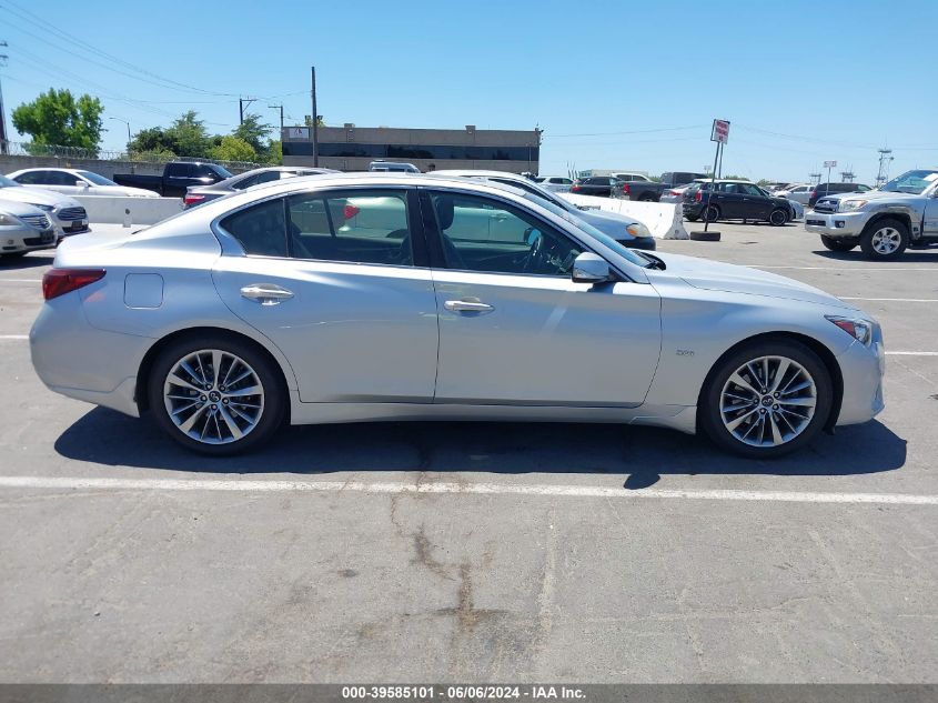2018 Infiniti Q50 3.0T Luxe VIN: JN1EV7AP1JM361066 Lot: 39585101
