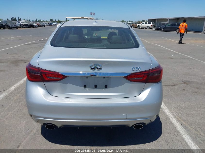 2018 Infiniti Q50 3.0T Luxe VIN: JN1EV7AP1JM361066 Lot: 39585101