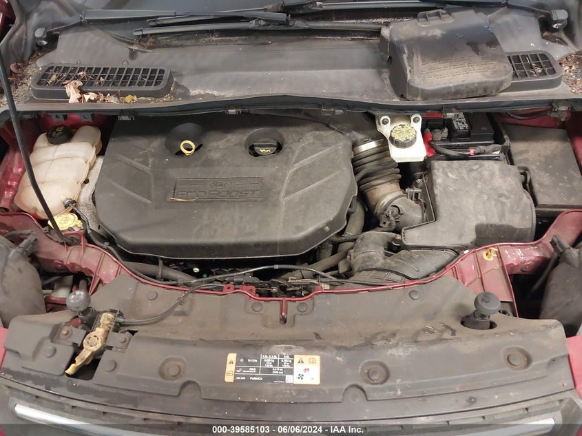 2014 Ford Escape Se VIN: 1FMCU9G96EUA36734 Lot: 39585103