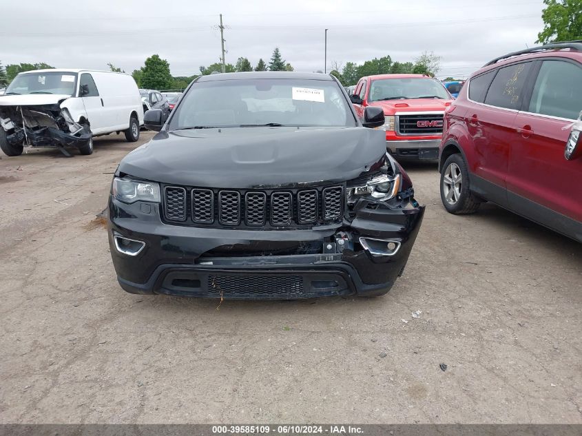 2017 Jeep Grand Cherokee Laredo 4X4 VIN: 1C4RJFAG1HC728682 Lot: 39585109