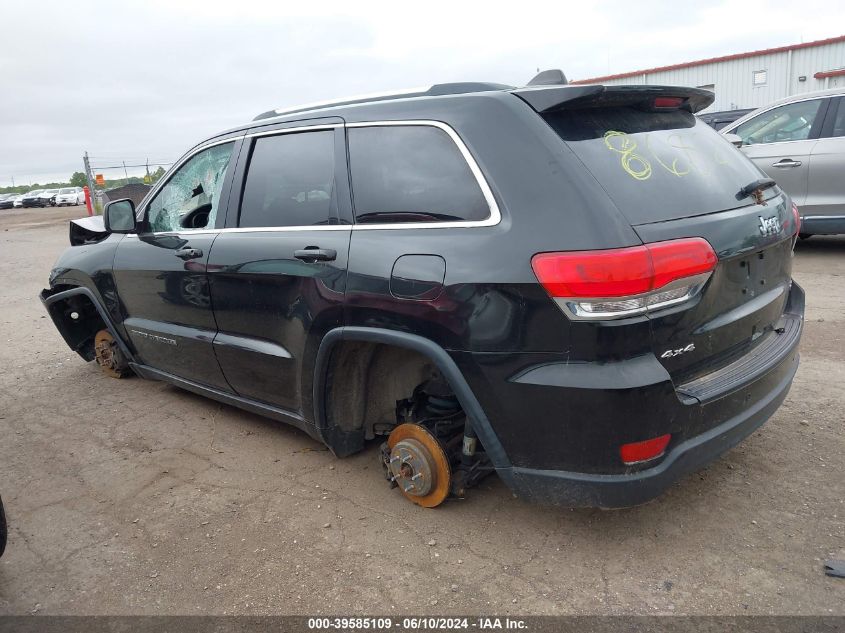 2017 Jeep Grand Cherokee Laredo 4X4 VIN: 1C4RJFAG1HC728682 Lot: 39585109