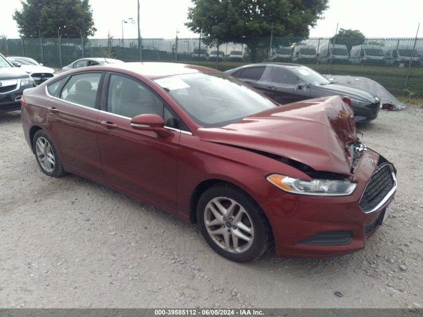 2014 Ford Fusion Se VIN: 3FA6P0HD2ER210187 Lot: 39585112