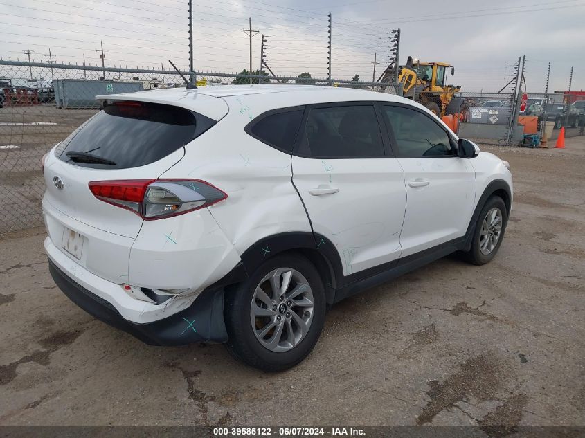 KM8J23A40JU700012 2018 Hyundai Tucson Se