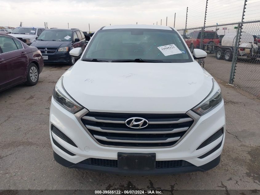 KM8J23A40JU700012 2018 Hyundai Tucson Se