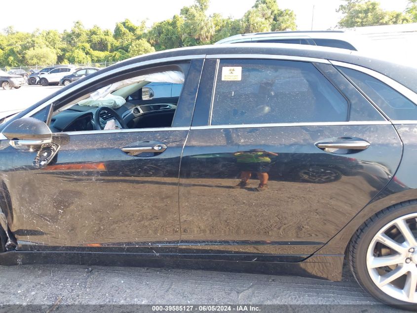 2015 Lincoln Mkz VIN: 3LN6L2GK0FR603930 Lot: 39585127