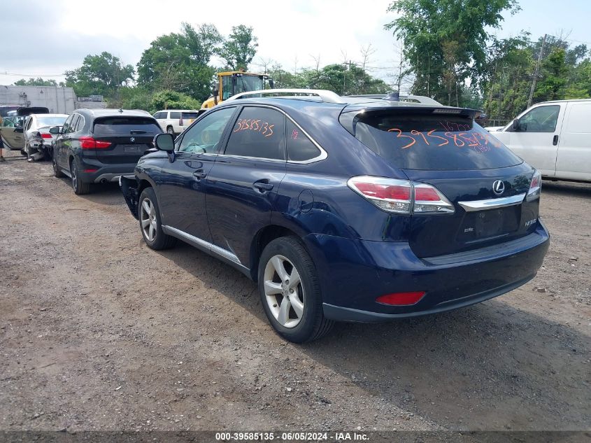 2015 Lexus Rx 350 VIN: 2T2BK1BA3FC314931 Lot: 39585135