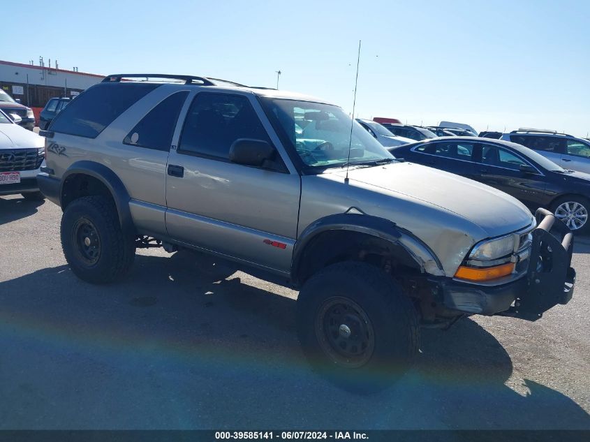 2000 Chevrolet Blazer Ls VIN: 1GNCT18W5YK236363 Lot: 39585141