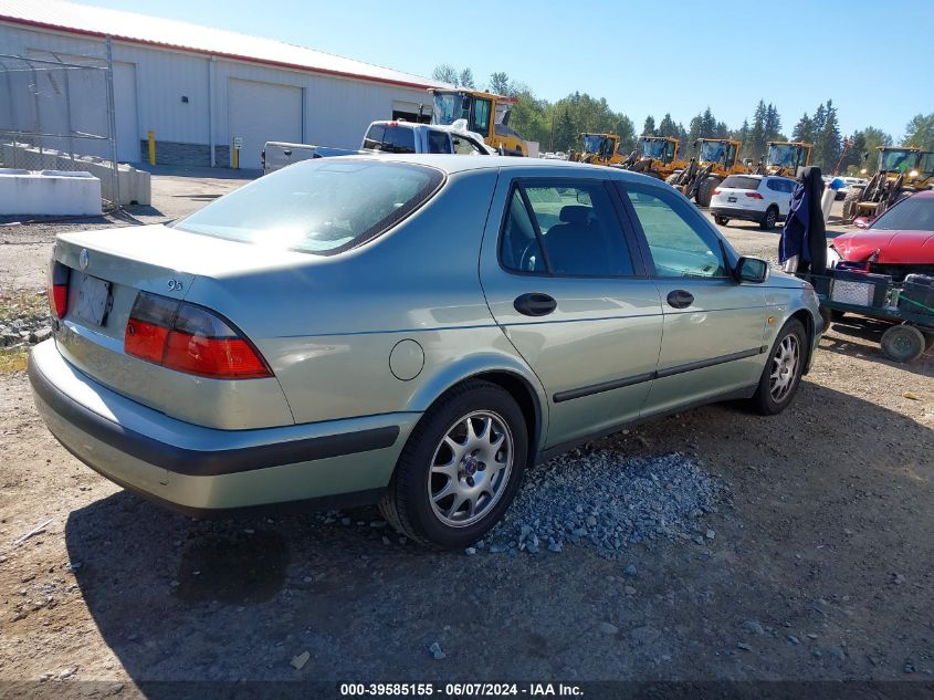 2000 Saab 9-5 2.3T VIN: YS3ED48E2Y3057854 Lot: 39585155