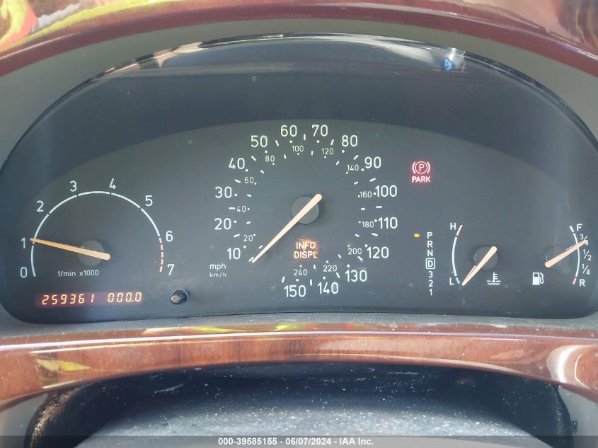 2000 Saab 9-5 2.3T VIN: YS3ED48E2Y3057854 Lot: 39585155