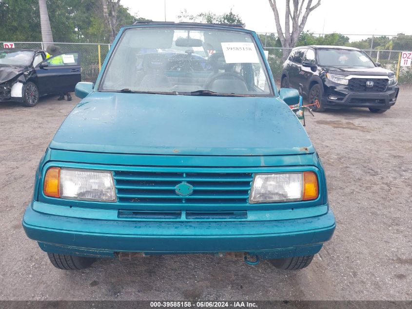 1995 Suzuki Sidekick Jx/Ja VIN: 2S3TA01C9S6401383 Lot: 39585158