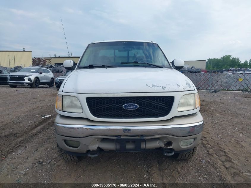 2001 Ford F-150 King Ranch Edition/Lariat/Xlt VIN: 1FTRW08L21KE01074 Lot: 39585170