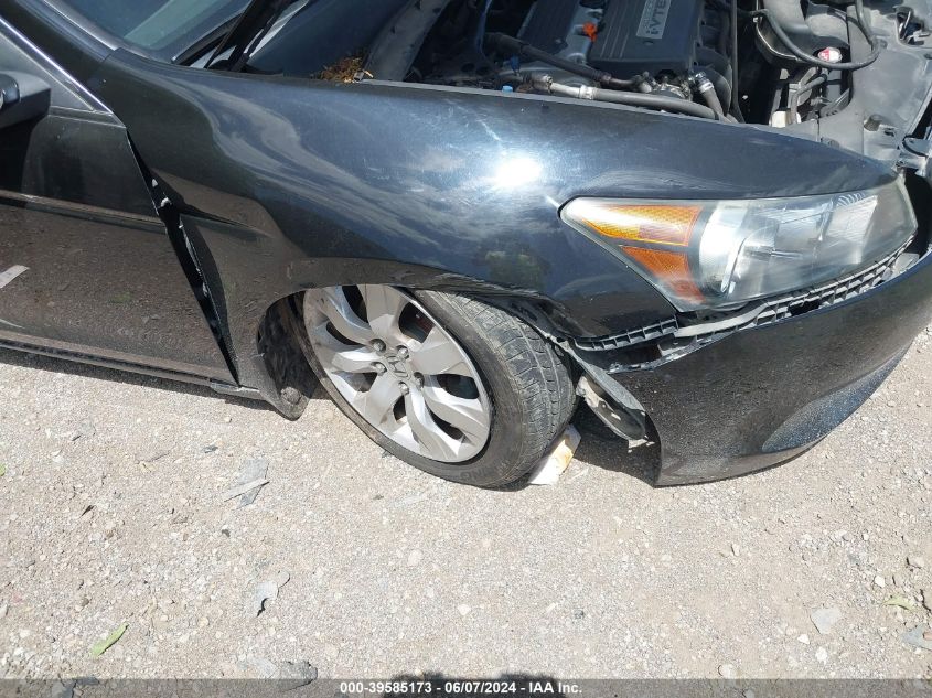 2009 Honda Accord 2.4 Ex-L VIN: 1HGCP26839A185333 Lot: 39585173