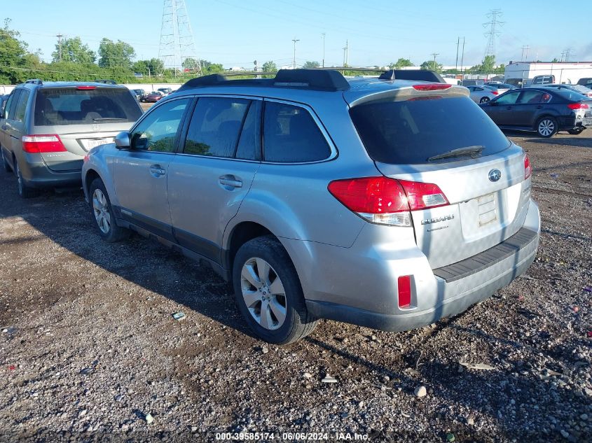 2012 Subaru Outback 2.5I Limited VIN: 4S4BRBKC9C3291033 Lot: 39585174